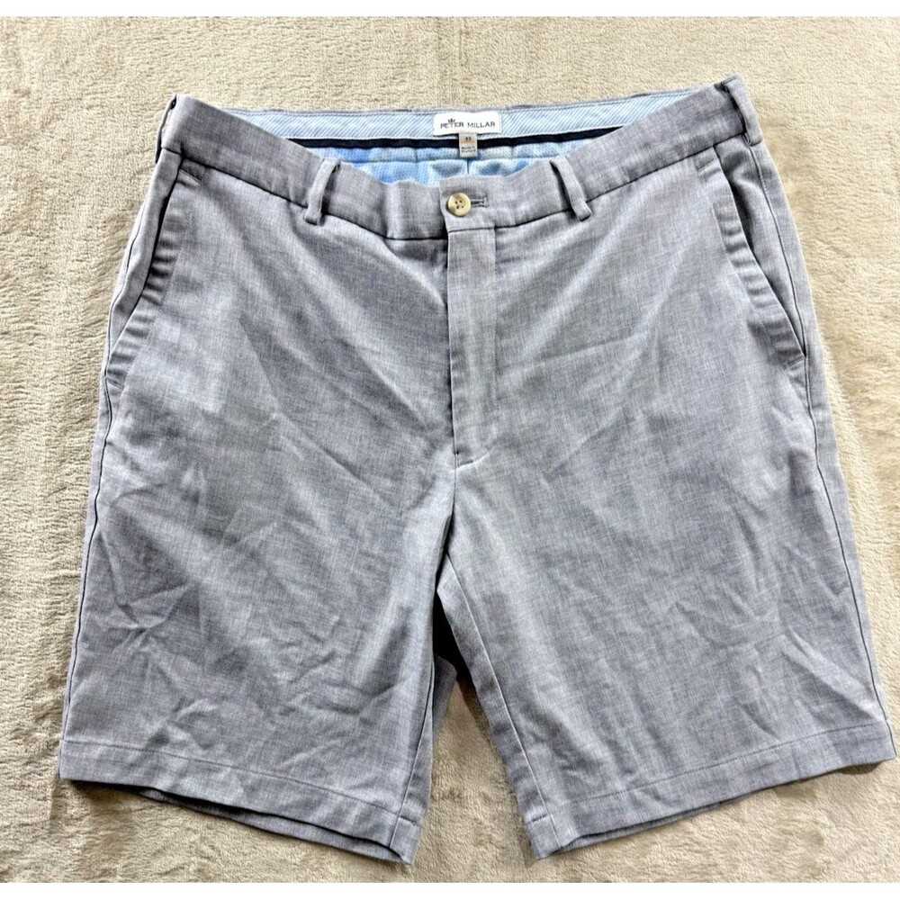 Peter Millar Men's Shorts Golf or Casual - Size 33 / Baby Carolina Blue